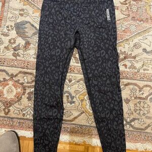 Gymshark Black Leopard Print Leggings